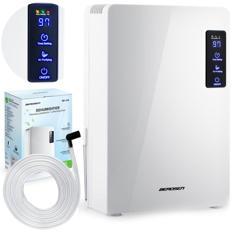 foto del prodotto deumidificatore d aria assorbitore di umidit berdsen br 22a bianco