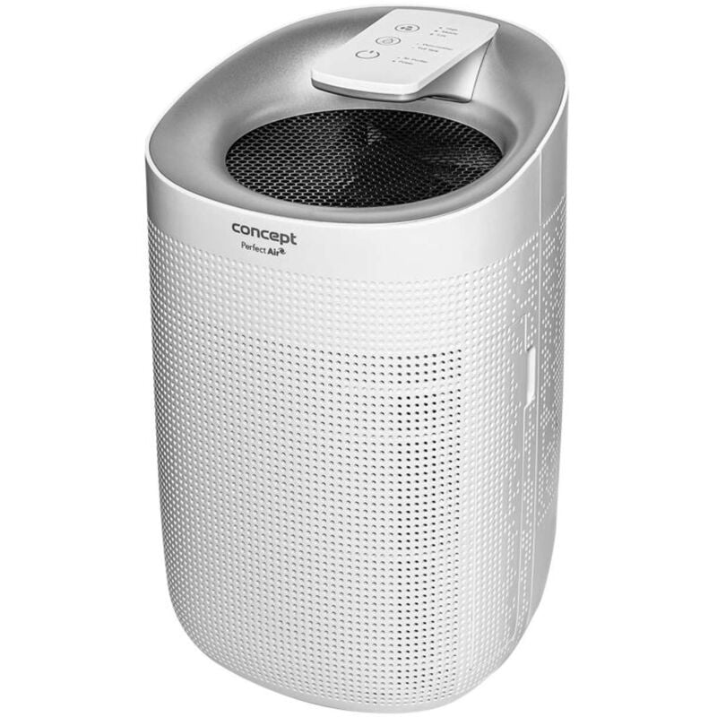foto del prodotto deumidificatore e purificatore d aria perfect air, bianco ov1200 concept