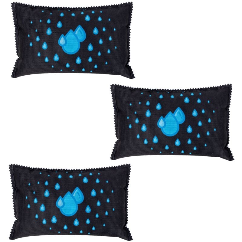 foto del prodotto deumidificatore per auto, 1000g, deumidificatore riutilizzabile, antiappannamento, anticondensa, set di 3 - wenko