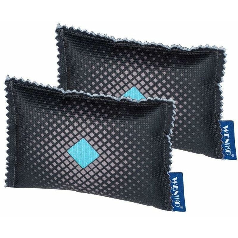 foto del prodotto deumidificatore universale 120 g, set di 2, nero, silicagel bianco, poliestere nero - wenko