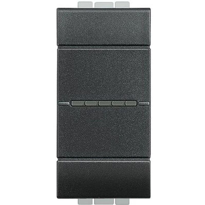 foto del prodotto deviatore 1p 10a 250vac assiale livinglight antracite bticino l4053n