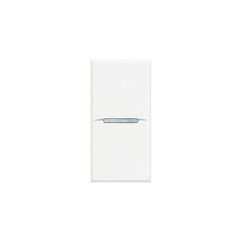 foto del prodotto deviatore 1p 10a 250vac axolute bianco