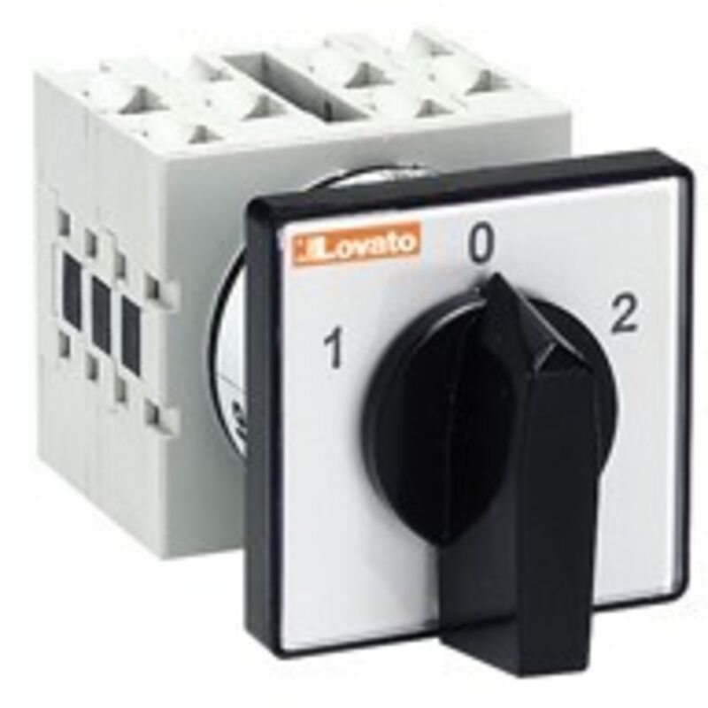 foto del prodotto deviatore 2p 2pos. montaggio frontale lovato cod. gx1655u 