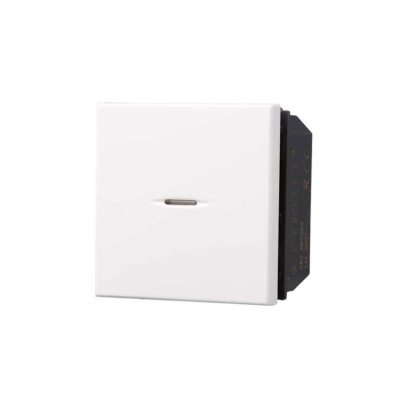 foto del prodotto deviatore assiale 2p 16a 250v compatibile bticino axolute colore bianco ettroit ab3302