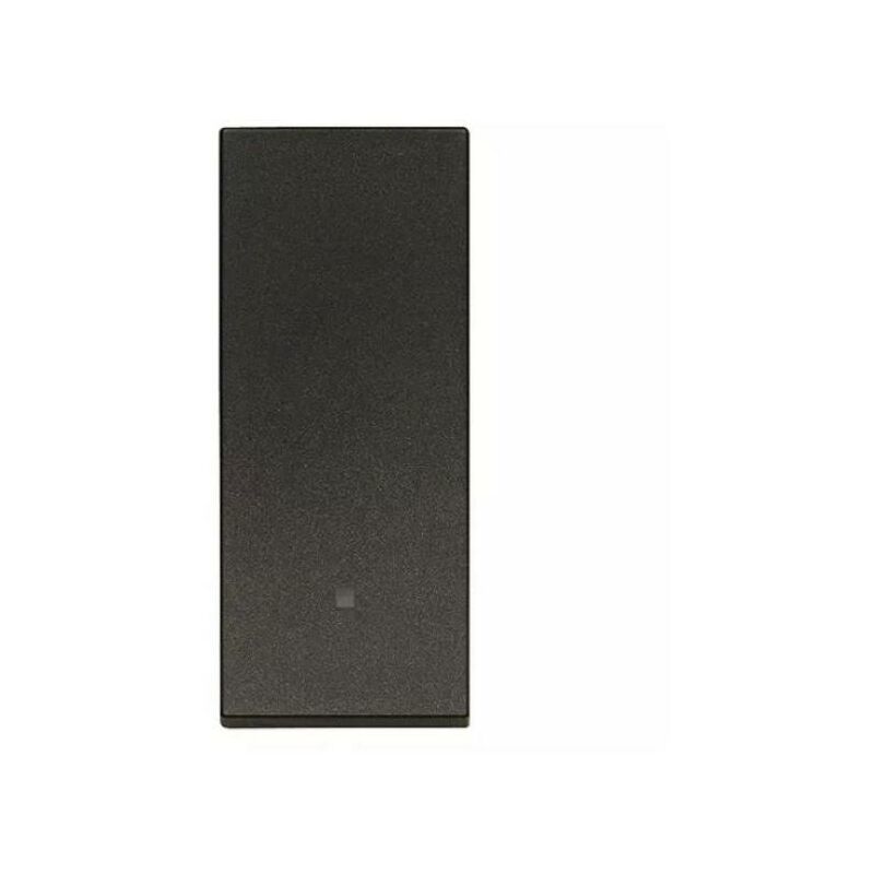 foto del prodotto deviatore basculante vimar linea 1p 10ax illuminabile nero 30024.g