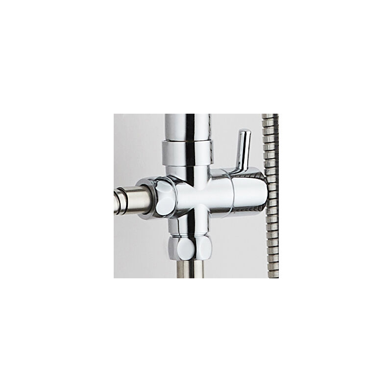 foto del prodotto deviatore per colonna doccia lx 4001 cromo