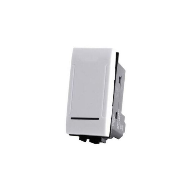foto del prodotto deviatore unipolare art compatibile con bticino livinglight l4003n 16a bianco 803b