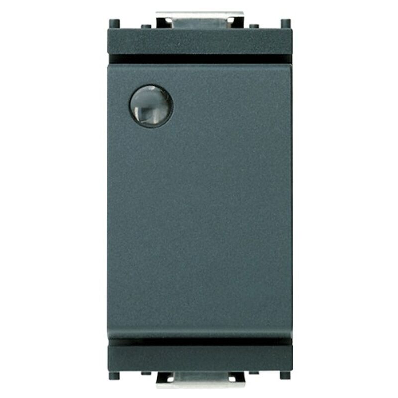 foto del prodotto deviatore vimar idea unipolare 16a luminoso 1p grigio 16025