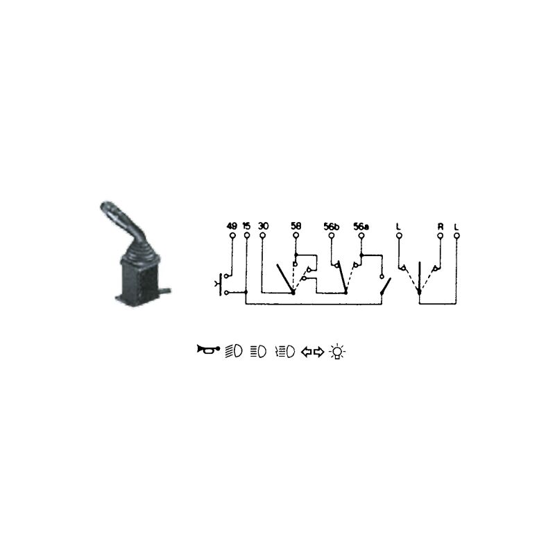foto del prodotto devioguida originale cobo serie 190a cruscotto trattore fiat serie 66 5144684
