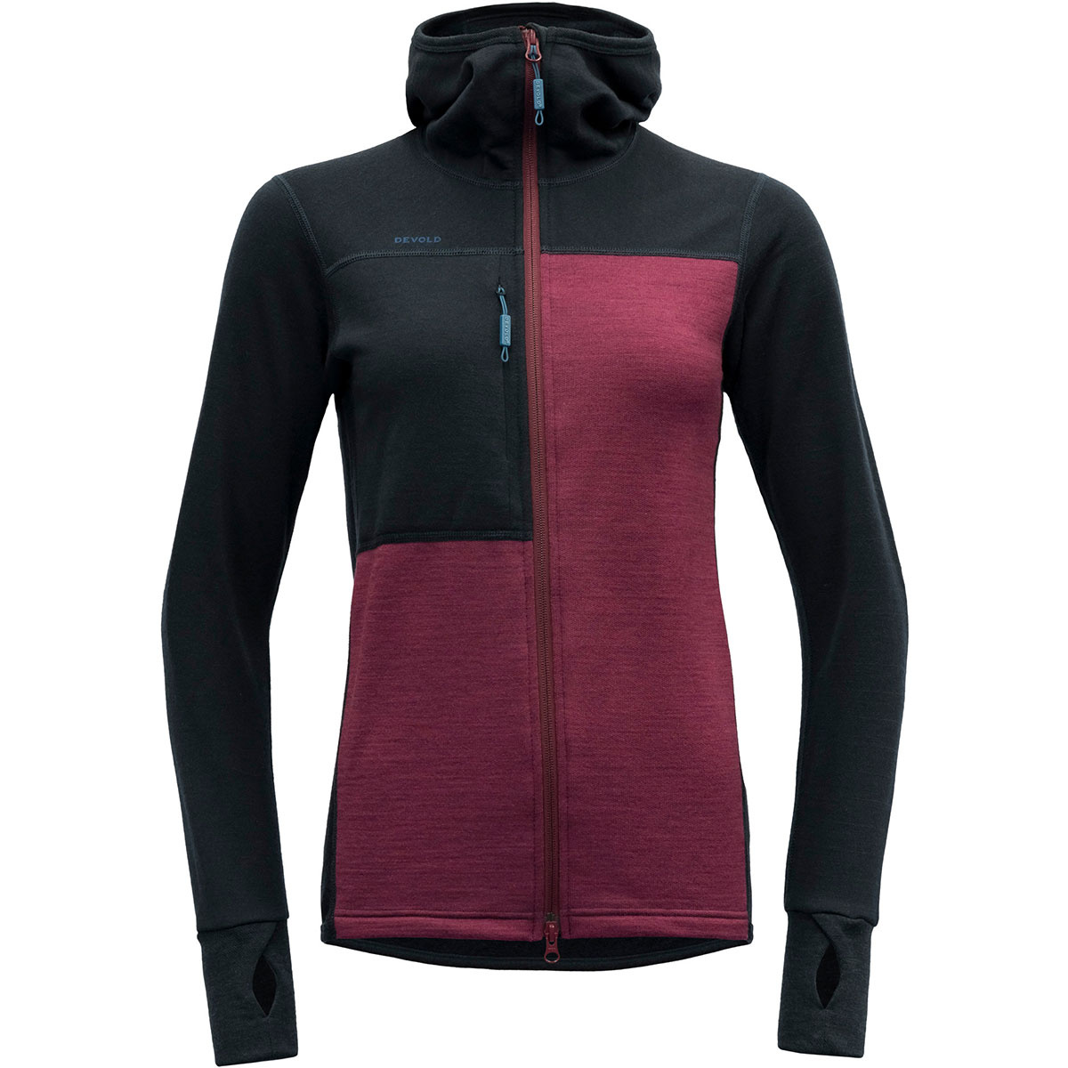 foto del prodotto devold donna giacca nibba pro merino hoodie