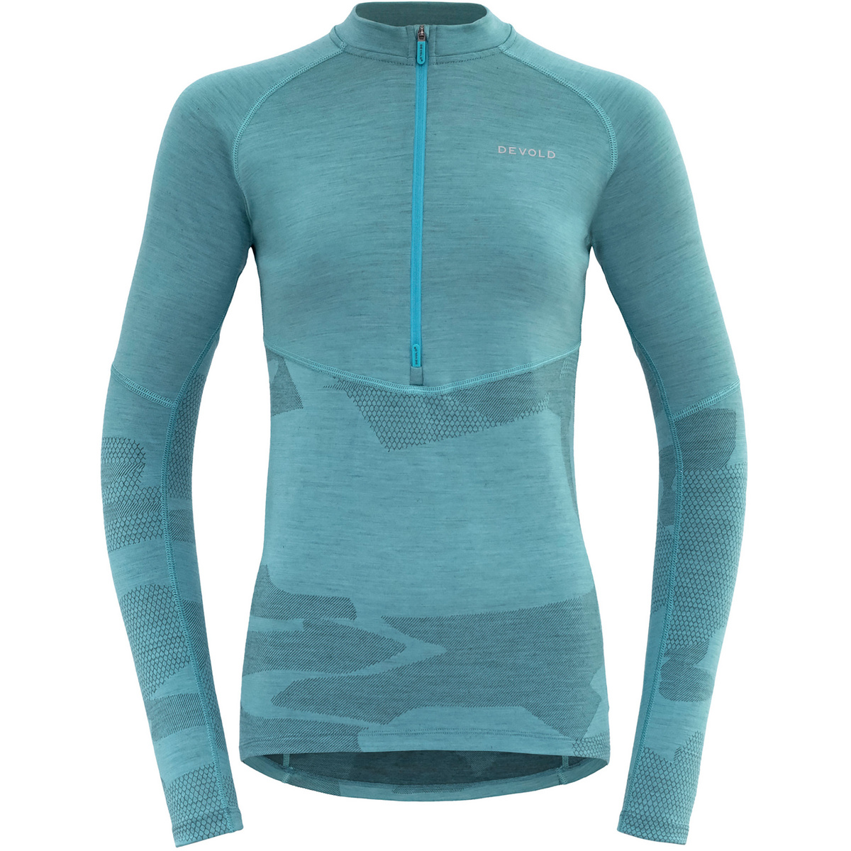 foto del prodotto devold donna maglia a manica lunga standal merino zip