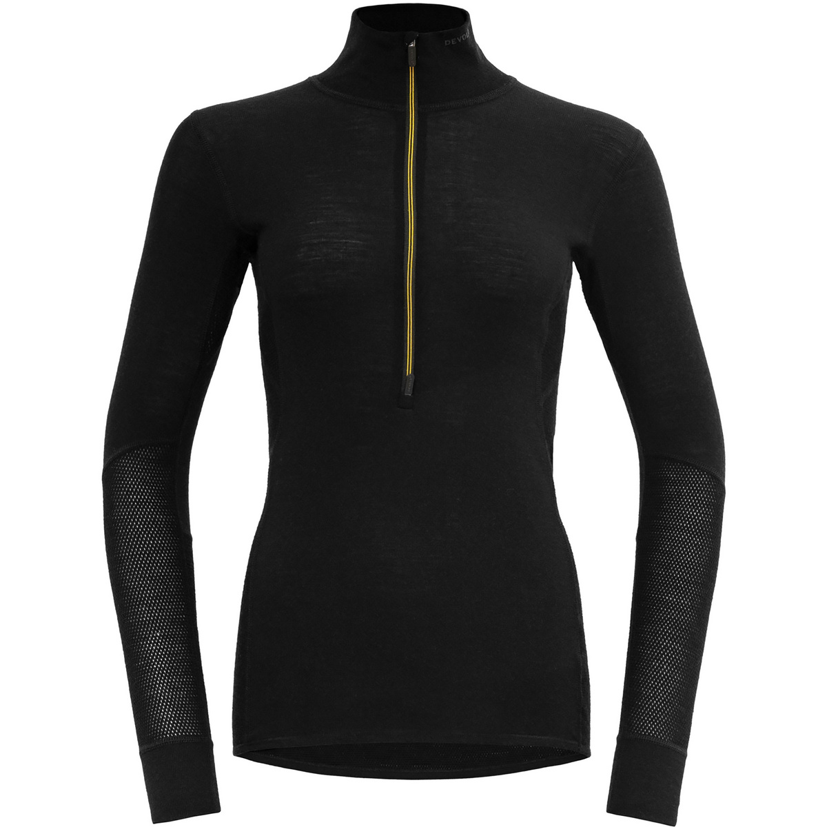 foto del prodotto devold donna maglia a manica lunga wool mesh 190 zip neck