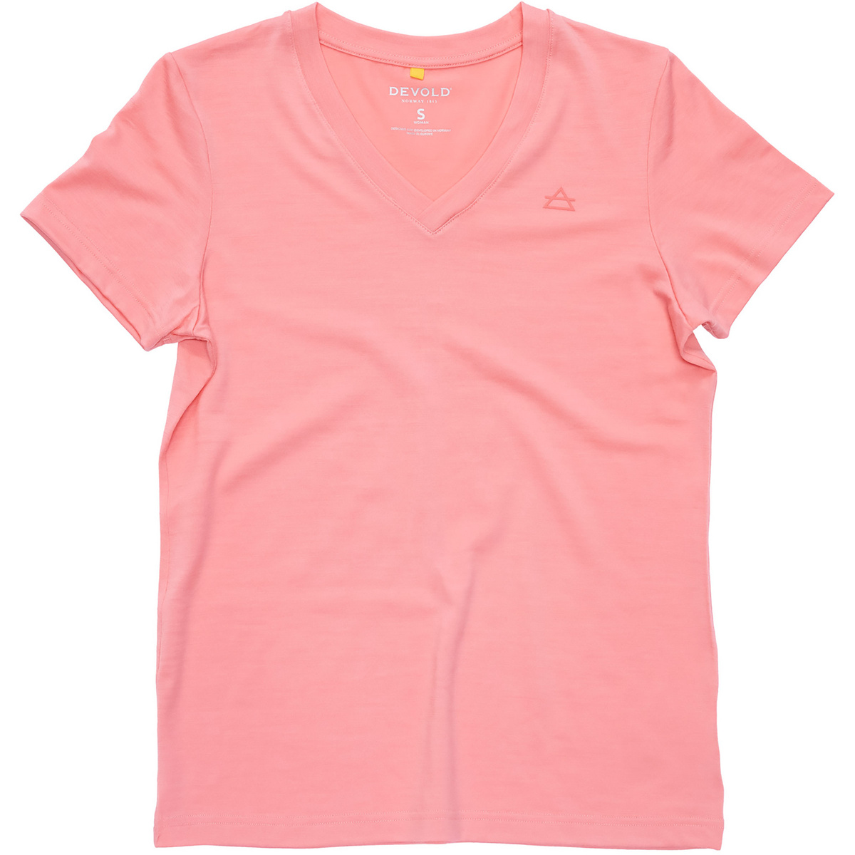 foto del prodotto devold donna maglietta premium v neck