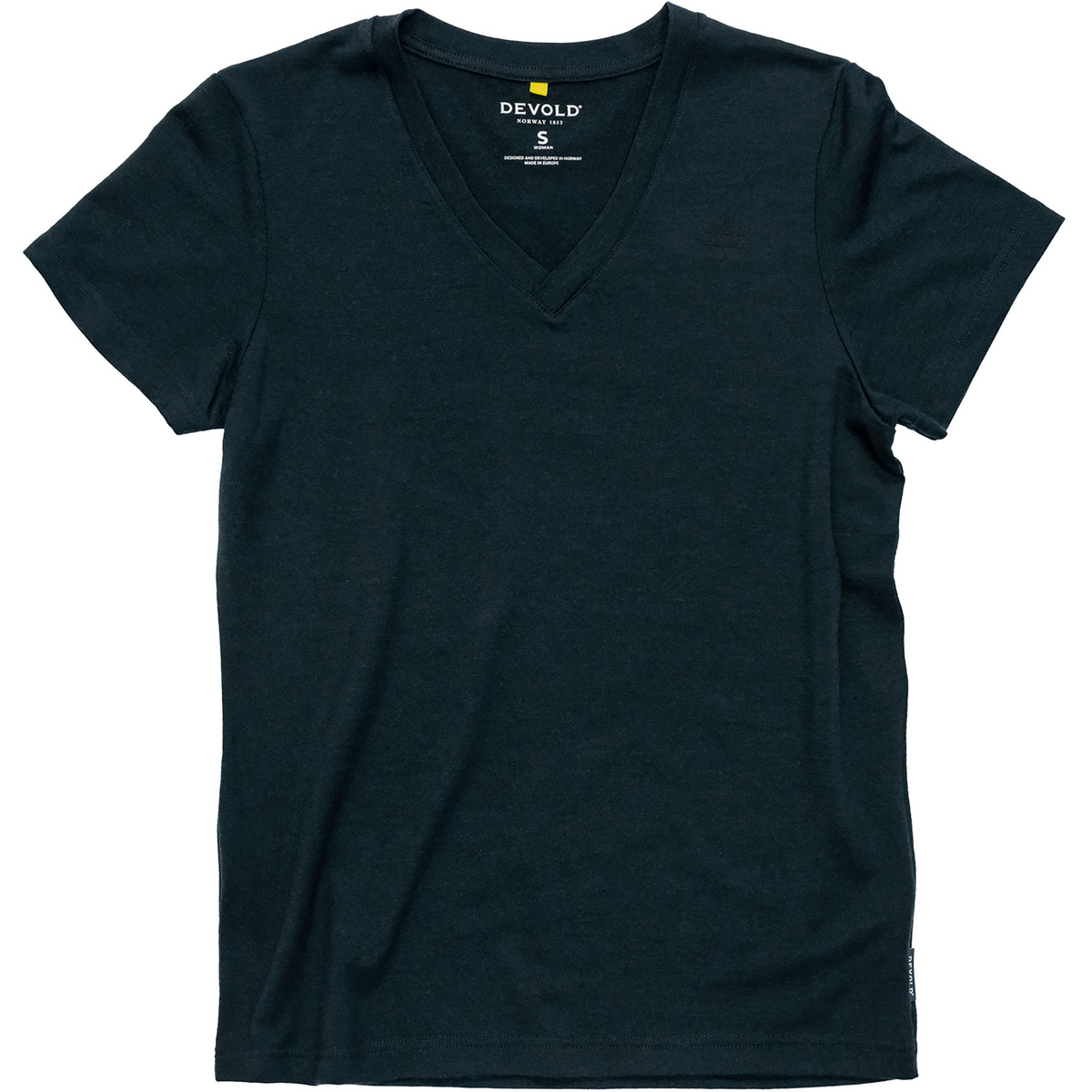 foto del prodotto devold donna maglietta premium v neck