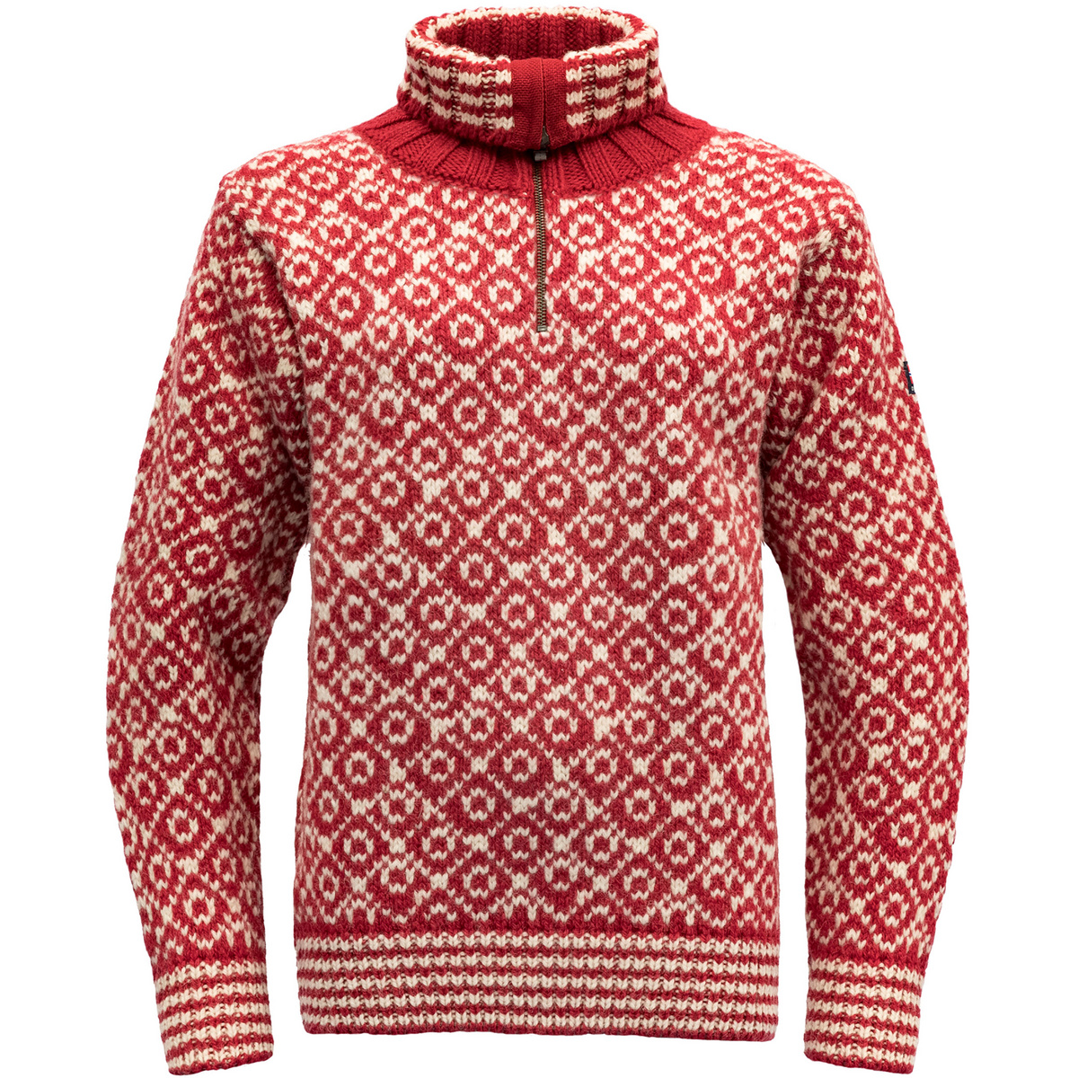 foto del prodotto devold pullover svalbard wool zip neck