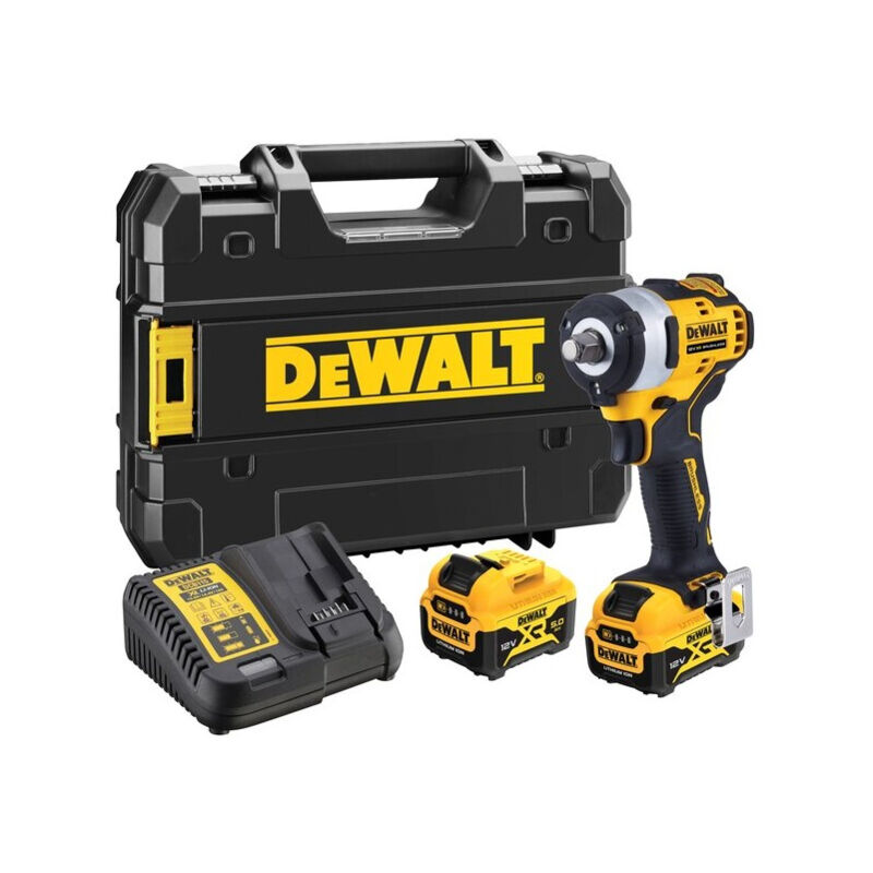 foto del prodotto dewalt 1 2 xr 12v senza spazzole 339nm 2 batterie 5,0ah dcf901p2 qw