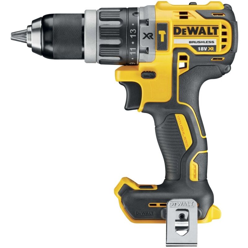 foto del prodotto dewalt 18v xr trapano avvitatore a percussione senza spazzole, 2 batterie da 4 ah, dcd796m2 qw