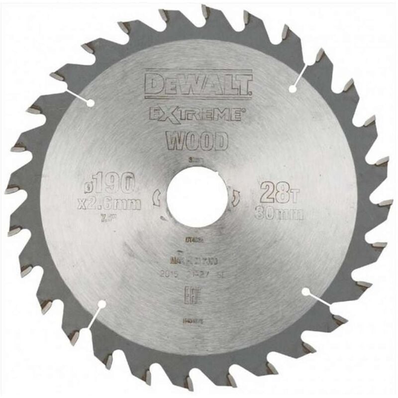 foto del prodotto dewalt accessori disco da taglio per legno, 184x16 mm, 40 denti dt4063