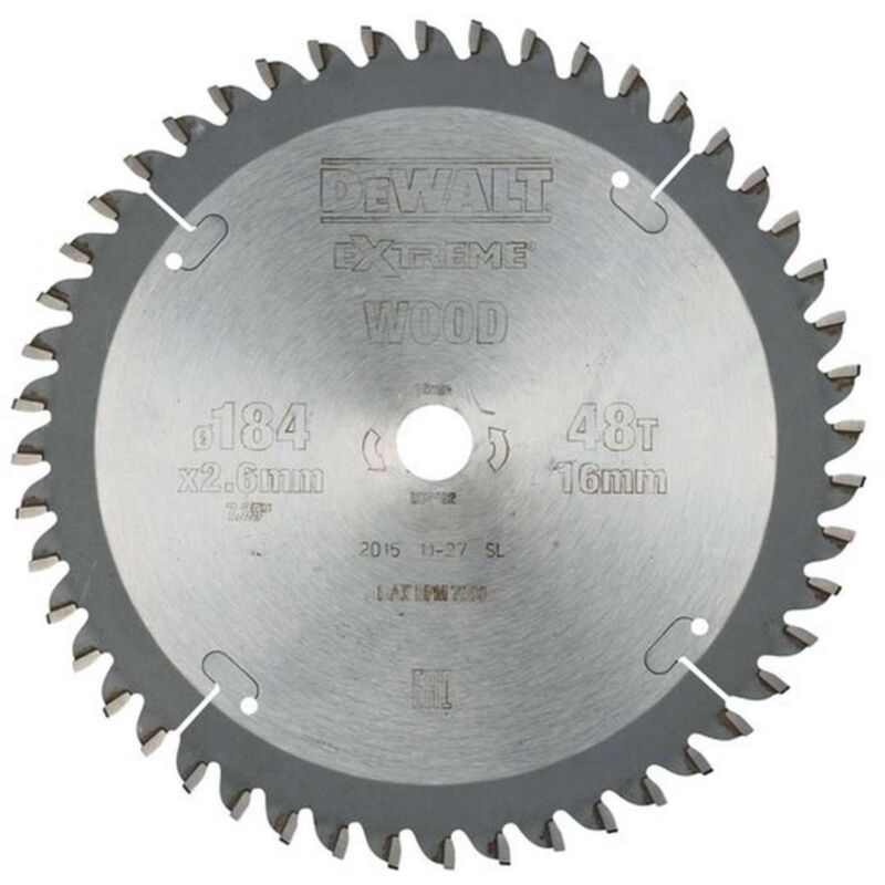 foto del prodotto dewalt accessori lama circolare 184x16 mm, 48 denti dt4092