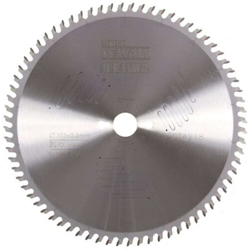 foto del prodotto dewalt accessori lama circolare per legno 305x30 mm, 72 denti dt4218