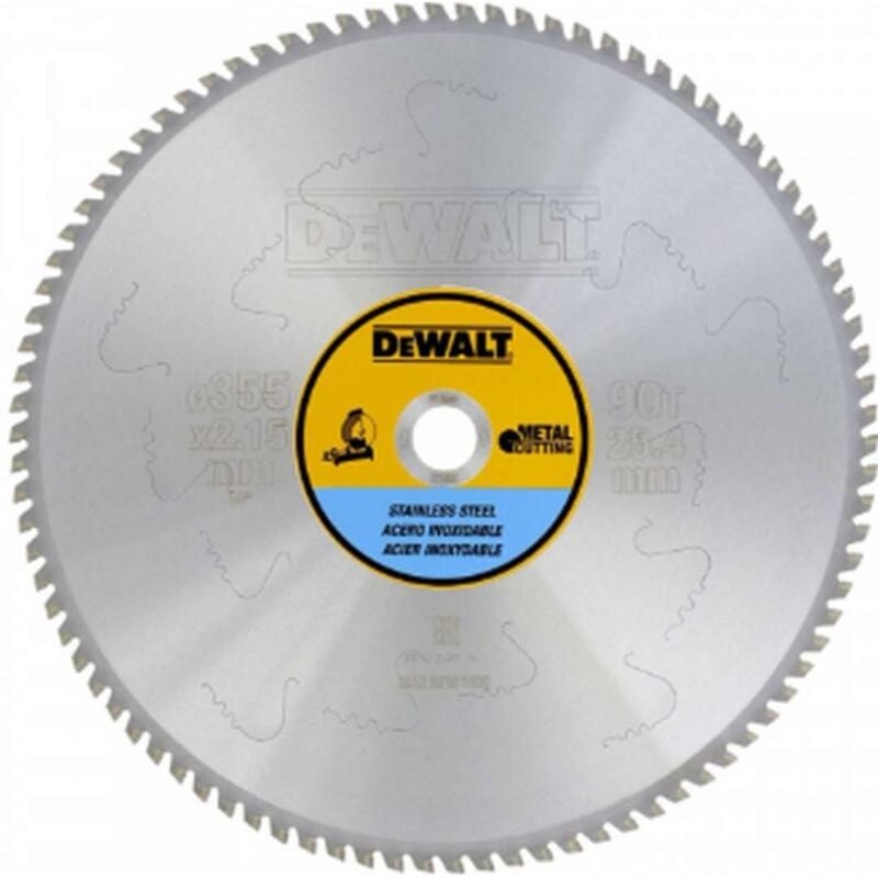 foto del prodotto dewalt accessori lama da sega per acciaio inox 355x25,4 mm, 70 denti dt1921