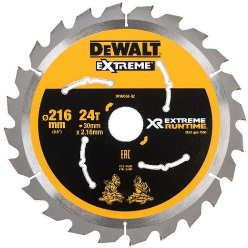 foto del prodotto dewalt accessori lama per sega circolare per legno 216x30 mm, 24 denti dt99568