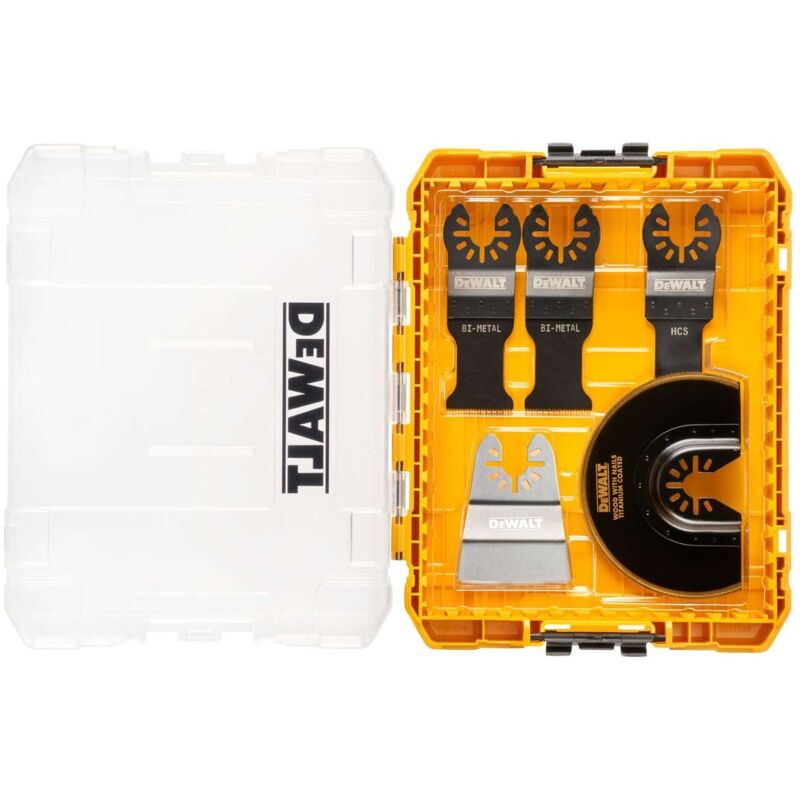 foto del prodotto dewalt accessori set di 5 accessori per smerigliatrici oscillanti multiuso dt20761