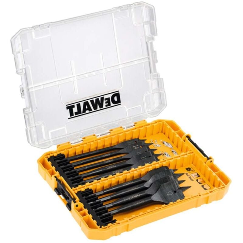 foto del prodotto dewalt accessori set di punte da trapano per legno, 9 pz dt70751