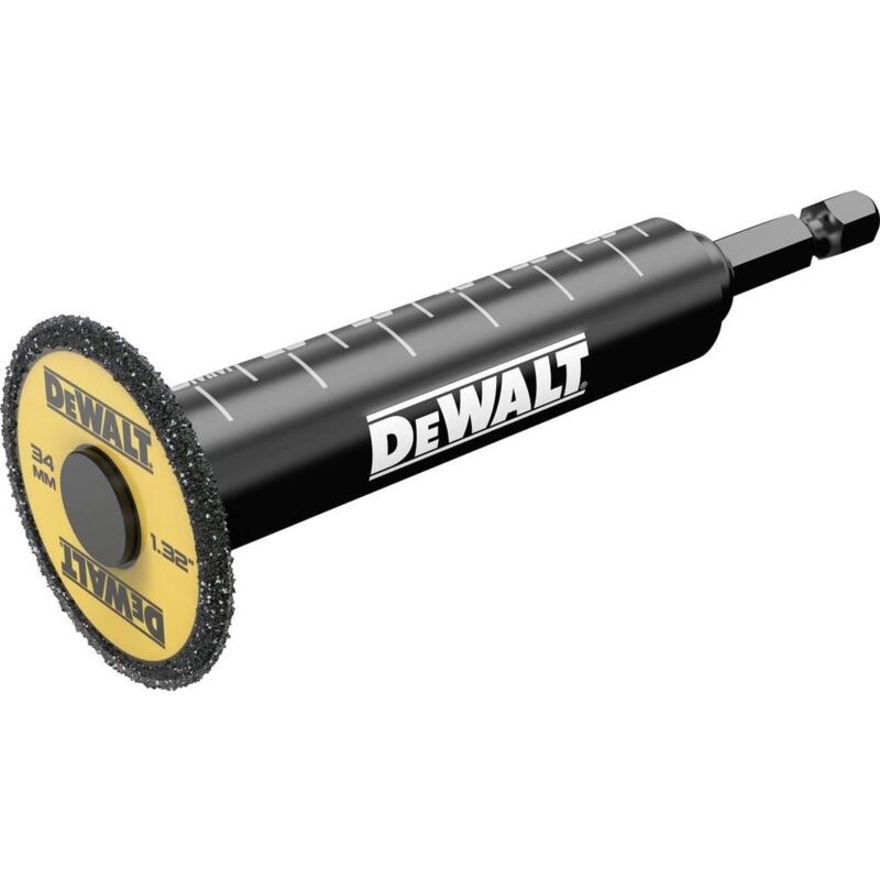 foto del prodotto dewalt accessori tagliatubi diamantato, diametro 34 mm dt20563
