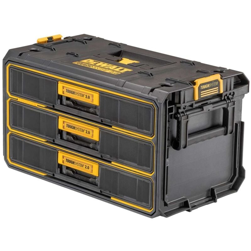 foto del prodotto dewalt accessori valigia portautensili tough system 2.0, 3 cassetti dwst08330 1