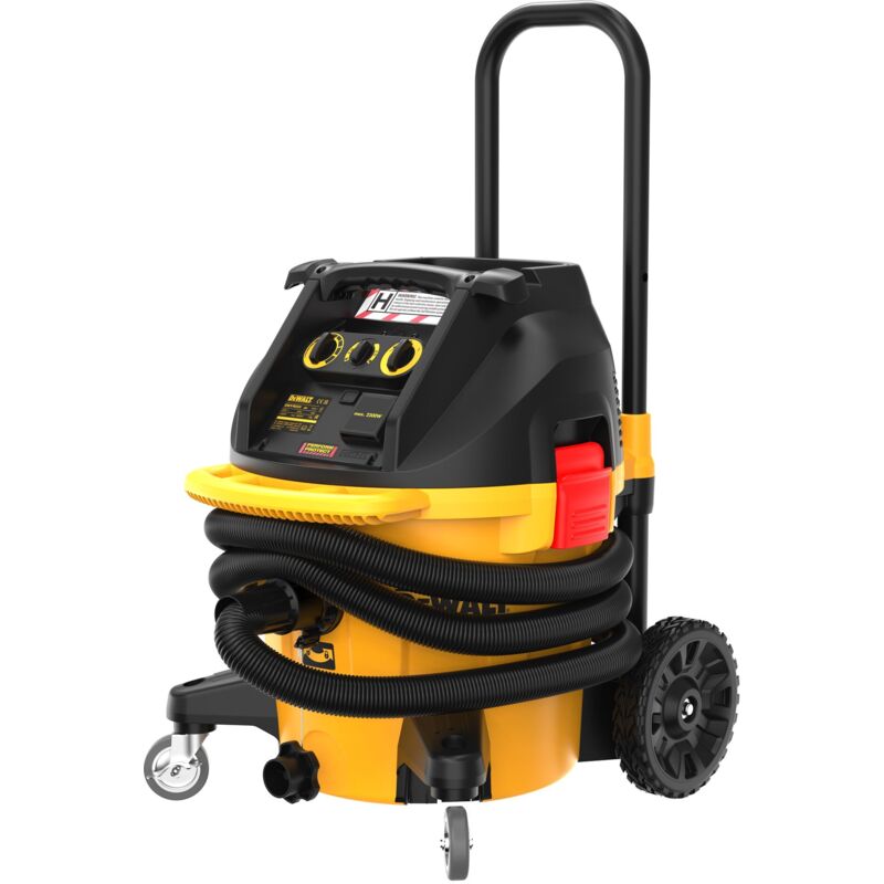 foto del prodotto dewalt aspirapolvere a umido asciutto 1400w 38l classe h dwv905h qs