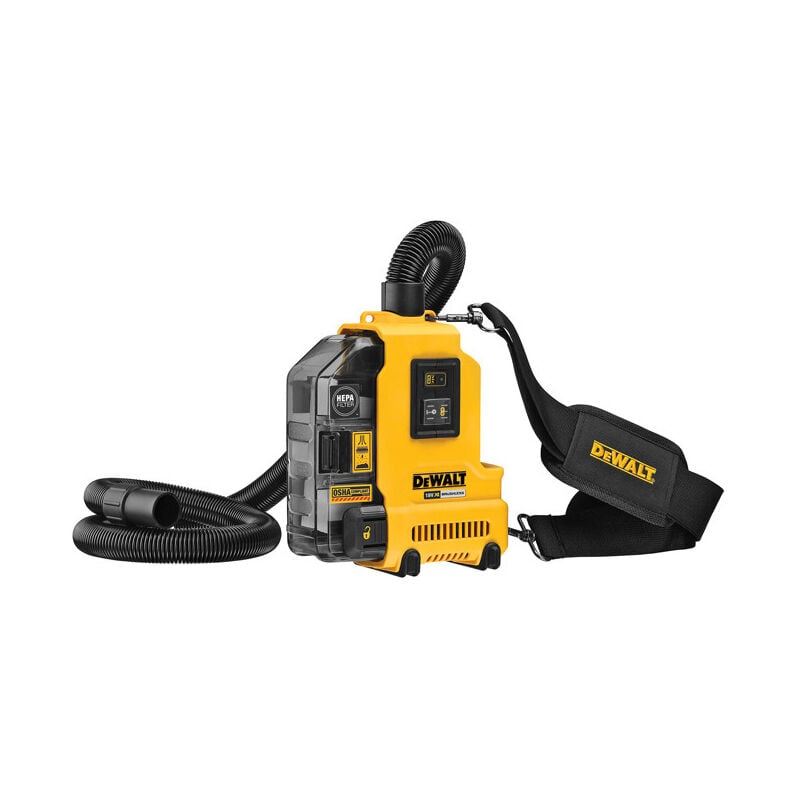 foto del prodotto dewalt aspirapolvere portatile xr 18v brushless senza batteria o caricatore dwh161n xj