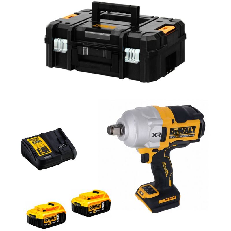 foto del prodotto dewalt avvitatore ad impulsi dcf964p2t 2 x 5,0 ah dcb115 tstak ii 