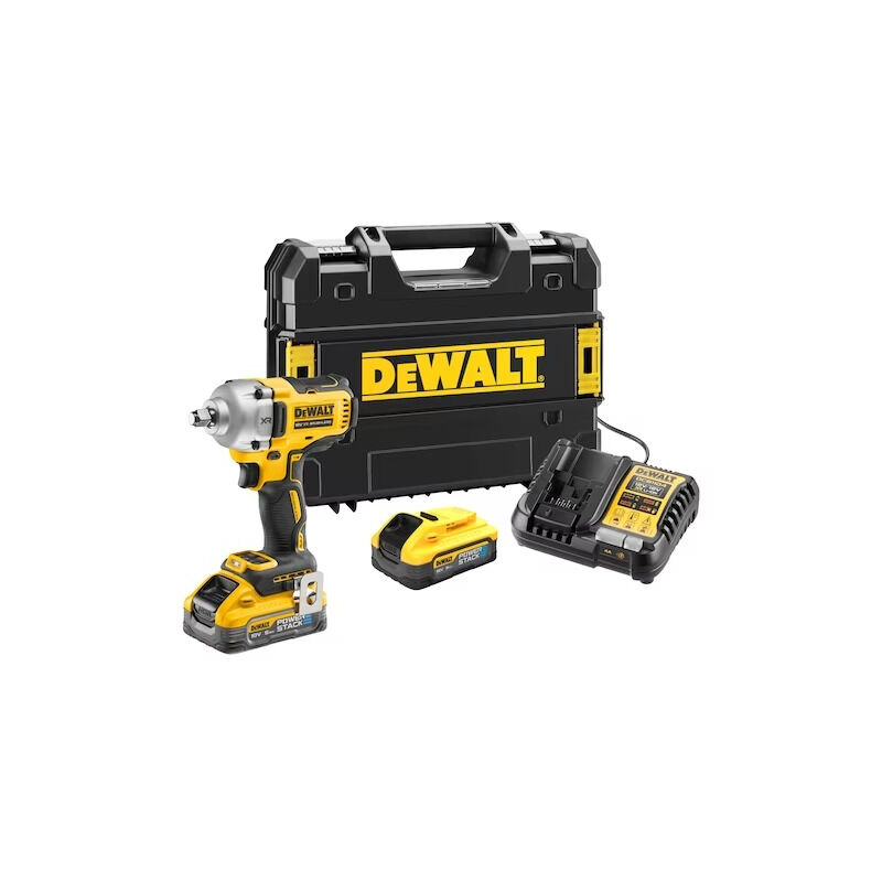 foto del prodotto dewalt avvitatore senza spazzole 18v 1 2 xr 5ah li ion 812 nm anello di sicurezza dcf891h2t qw