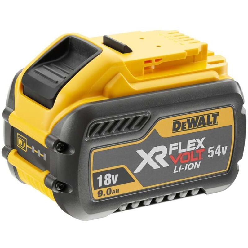 foto del prodotto dewalt - batteria di ricambio flexvolt dcb547-xj 54 o 18 volt 162 wh max. 9,0 ah