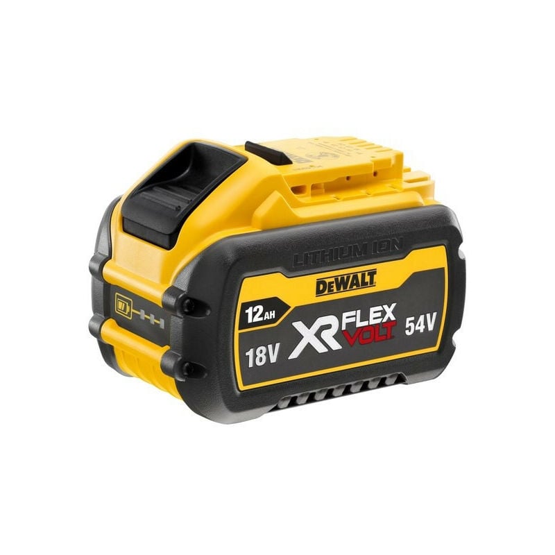 foto del prodotto dewalt batteria xr flexvolt 18v 54v 12ah 4ah li ion dcb548