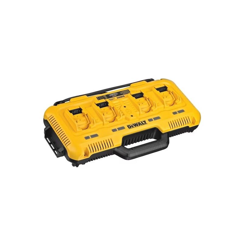 foto del prodotto dewalt - caricabatterie rapido quadruplo dcb104-qw
