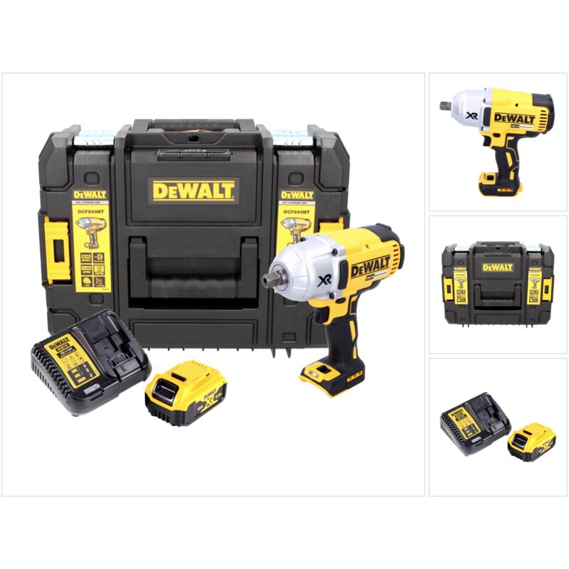 foto del prodotto dewalt dcf 899 p1 avvitatore ad impulsi a batteria 18v 950nm in valigetta tstak 1x batteria 5,0 ah caricabatterie dcb 115