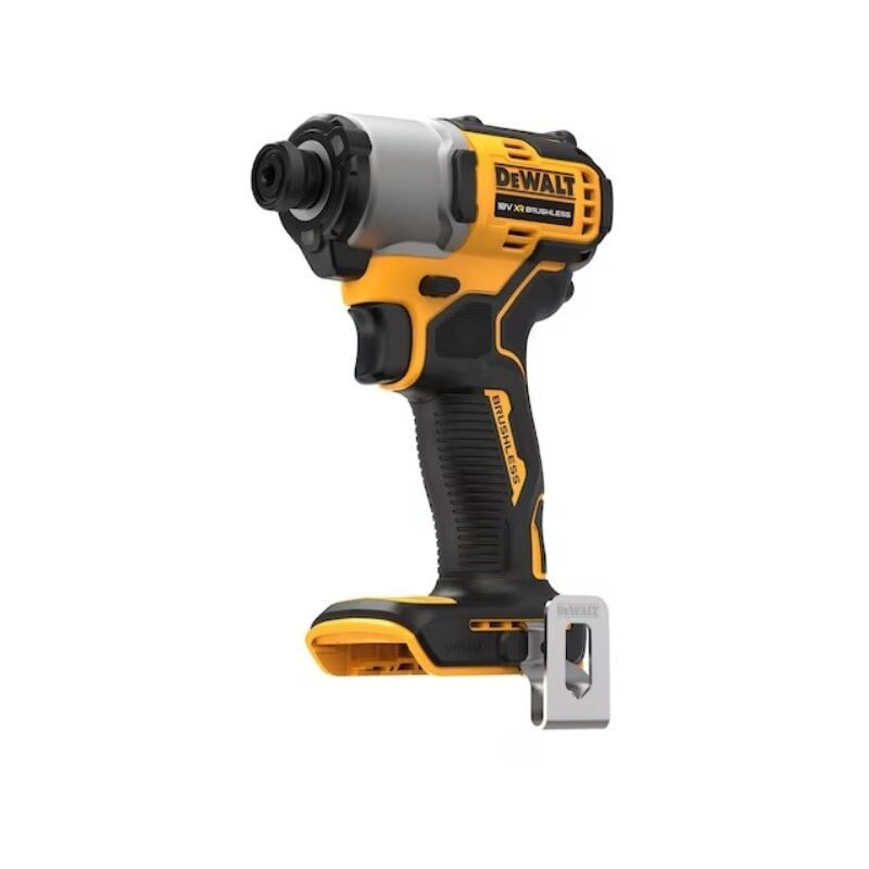 foto del prodotto dewalt dcf840n xj, chiave de impatto a batteria xr 18v, presa esagonale de di pollice, autobloccante, 200 nm de parde serraggio, incluso gancio