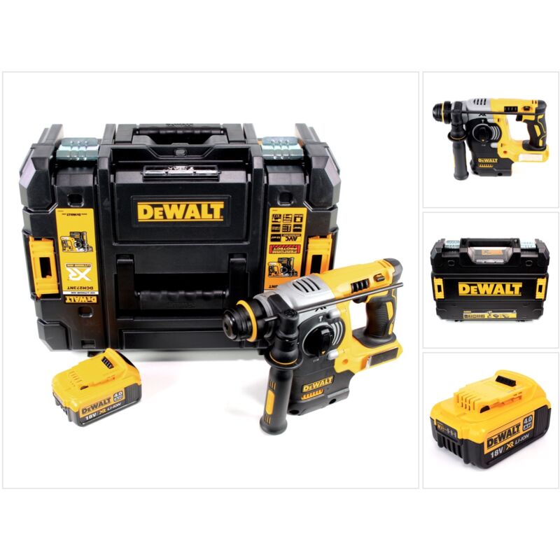 foto del prodotto dewalt dch 273 18 v tassellatore brushless a batteria sds-plus in valigetta tstak 1x batteria 4,0 ah