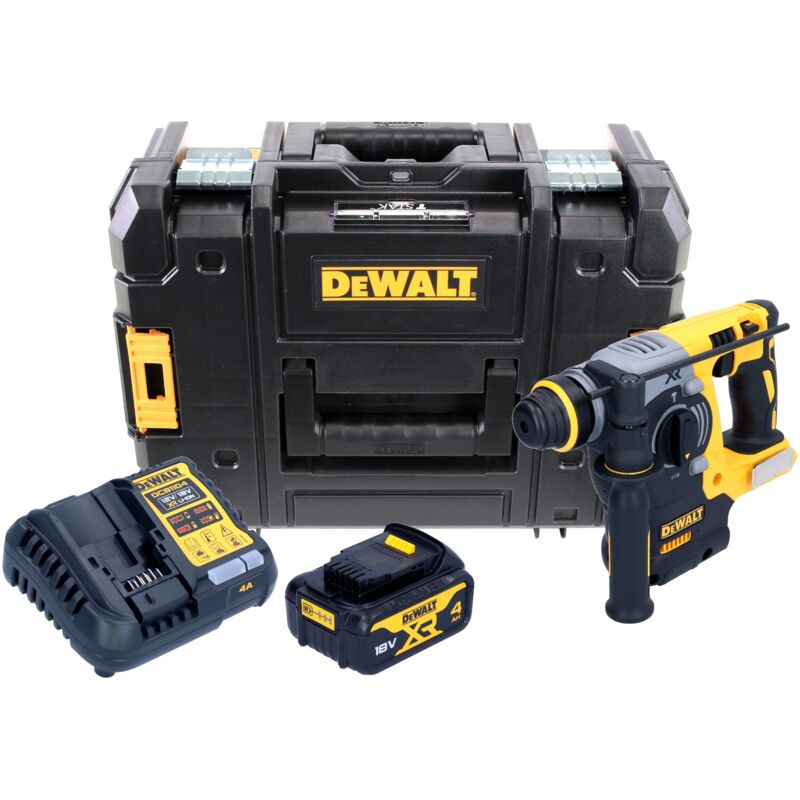 foto del prodotto dewalt dch 273 m1 18 v tassellatore brushless a batteria sds-plus in valigetta tstak 1x batteria 4,0 ah caricatore