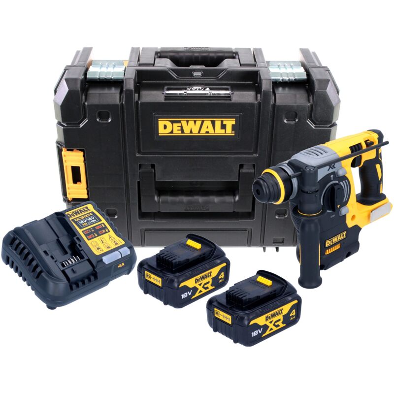 foto del prodotto dewalt dch 273 m2 18 v tassellatore brushless a batteria sds-plus in valigetta tstak 2x batterie 4,0 ah caricatore