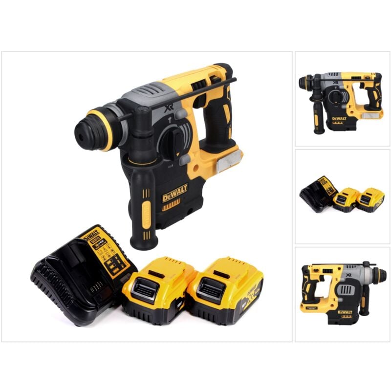 foto del prodotto dewalt dch 273 p2 2,1j 18v sds plus martello a batteria senza spazzole 2 batterie da 5,0 ah caricabatterie