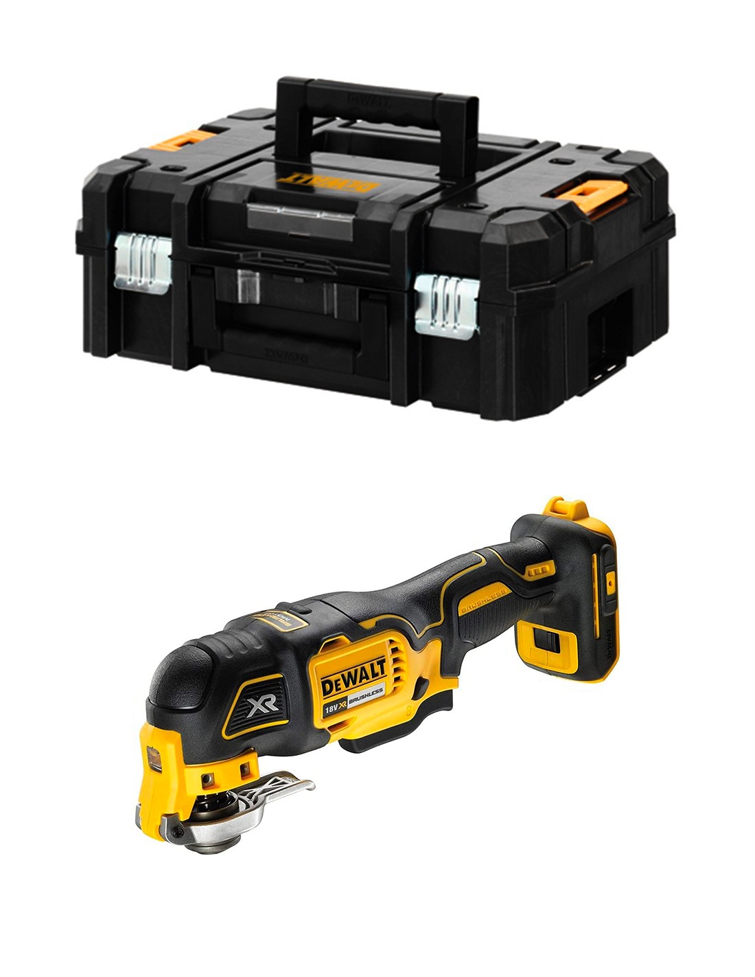 foto del prodotto dewalt dcs356nt xj cordless multi tool 18v 5035048726532