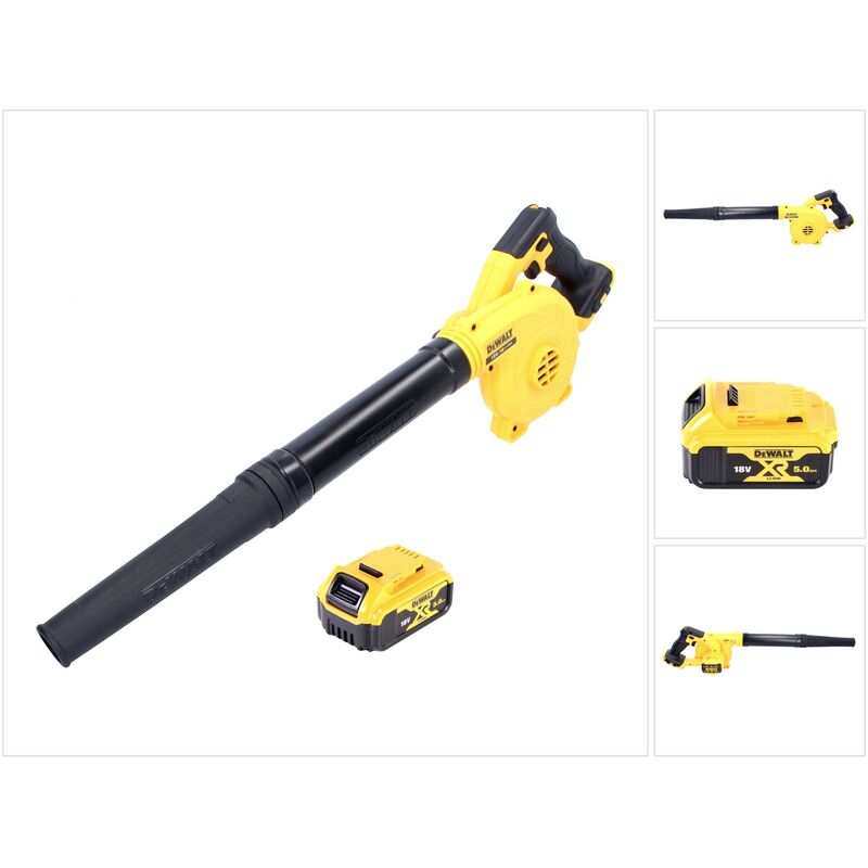 foto del prodotto dewalt dcv 100 n soffiatore a batteria 18 v 1x batteria 5,0 ah senza caricabatterie