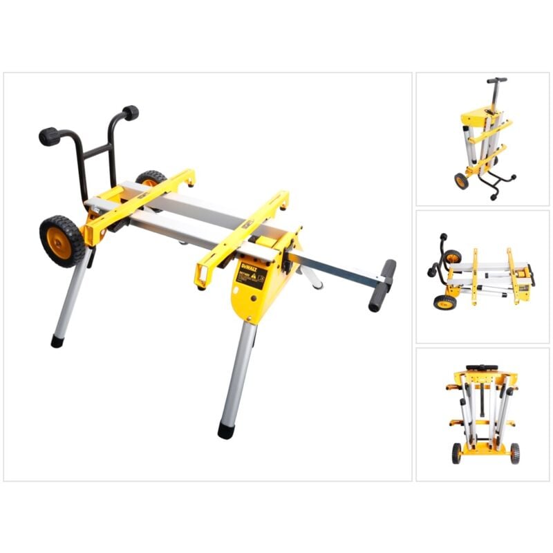 foto del prodotto dewalt de 7400 base a rotelle per seghe da banco dw744xp dw745