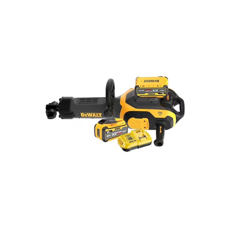 foto del prodotto dewalt demolitore flexvolt 54v 2 batterie 15 ah caricabatteria dch966z2 qw