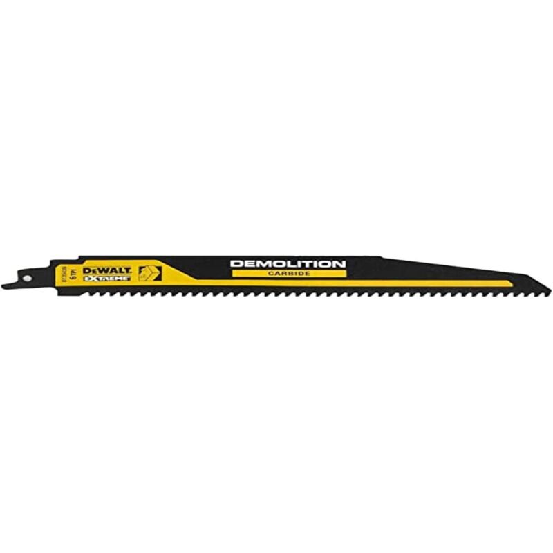 foto del prodotto dewalt dt20439 qz lama seghetto diritto carbide 6tpi 230mm legno chiodato