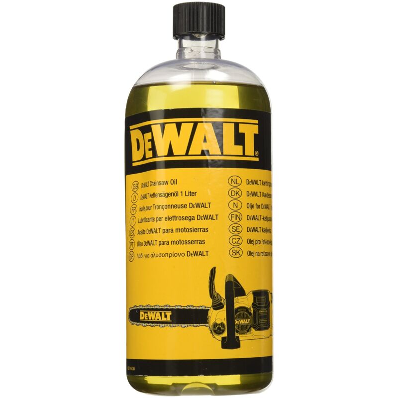 foto del prodotto dewalt dt20662 qz olio per motoseghe. adatto a tutte le motoseghe