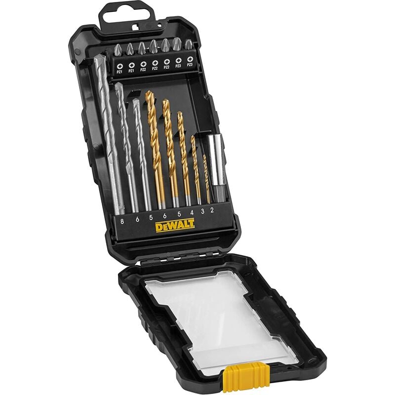 foto del prodotto dewalt dt71567 qz set di punte per trapano e cacciavite 16 pezzi